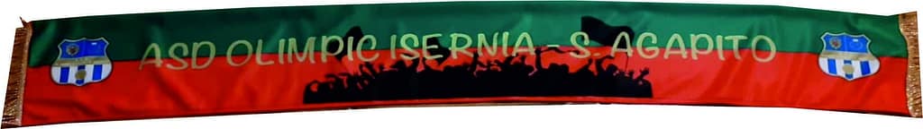 sciarpe in pile personalizzate Olimpic Isernia sciarpe pile personalizzate Olimpic