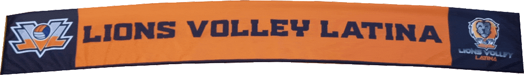 sciarpa lions volley latina sciarpa lions volley latina