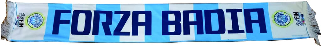 sciarpe in pile personalizzate Forza Badia sciarpe pile personalizzate Badia