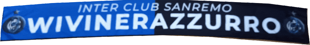 sciarpa inter club sanremo sciarpa inter club sanremo