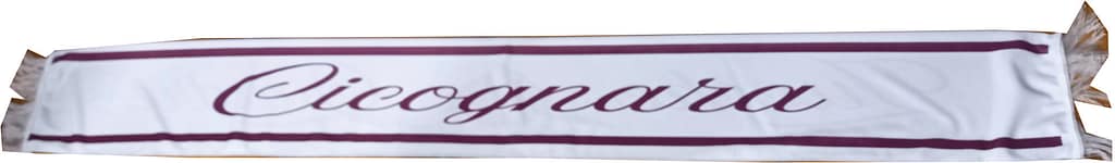 Sciarpa Cicognara retro personalizzato Sciarpa Cicognara retro