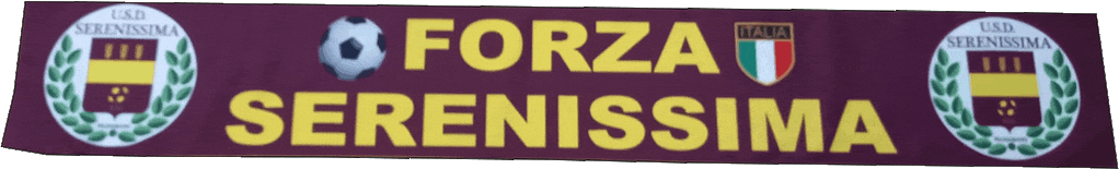 SCIARPE economiche personalizzate gialloblu serenissima SCIARPE economiche personalizzate serenissima