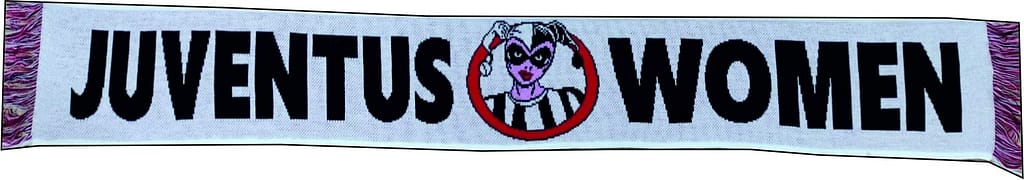 lato A sciarpa juventus women lato A sciarpa juventus women