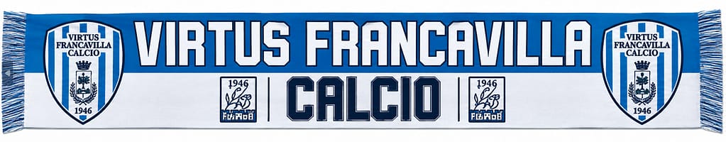 sciarpa virtus francavilla personalizzata sciarpa virtus francavilla