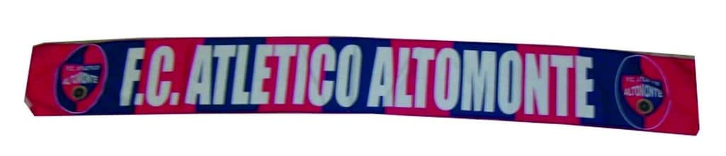 sciarpa in panno singolo atletico altomonte sciarpa in panno singolo atletico altomonte