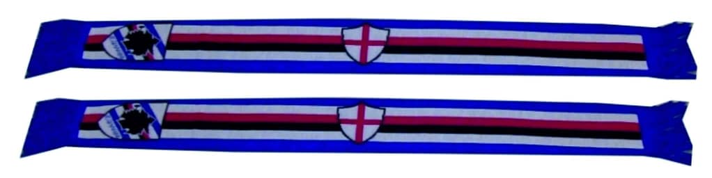 sciarpa in lana doppia sampdoria sciarpa in lana doppia sampdoria
