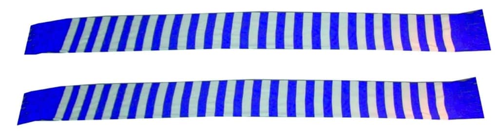 sciarpe in lana doppia a bande bianco viola sciarpe in lana doppia a bande bianco viola