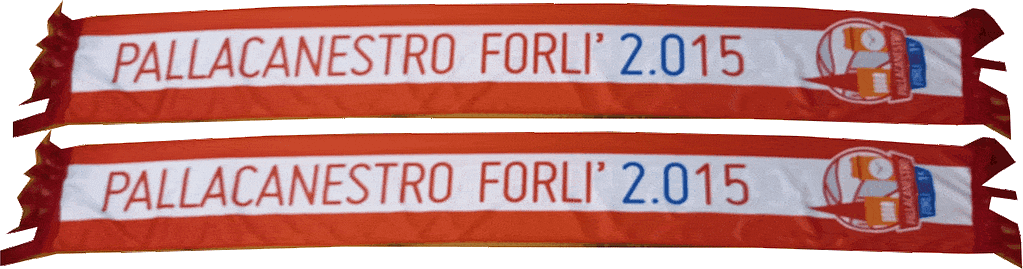 Sciarpe pallacanestro forli` Sciarpe pallacanestro forli`