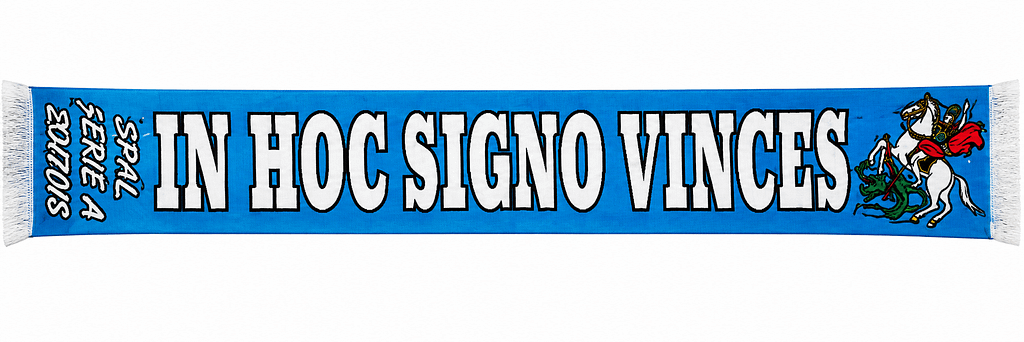 sciarpa in hoc signo personalizzata sciarpa in hoc signo