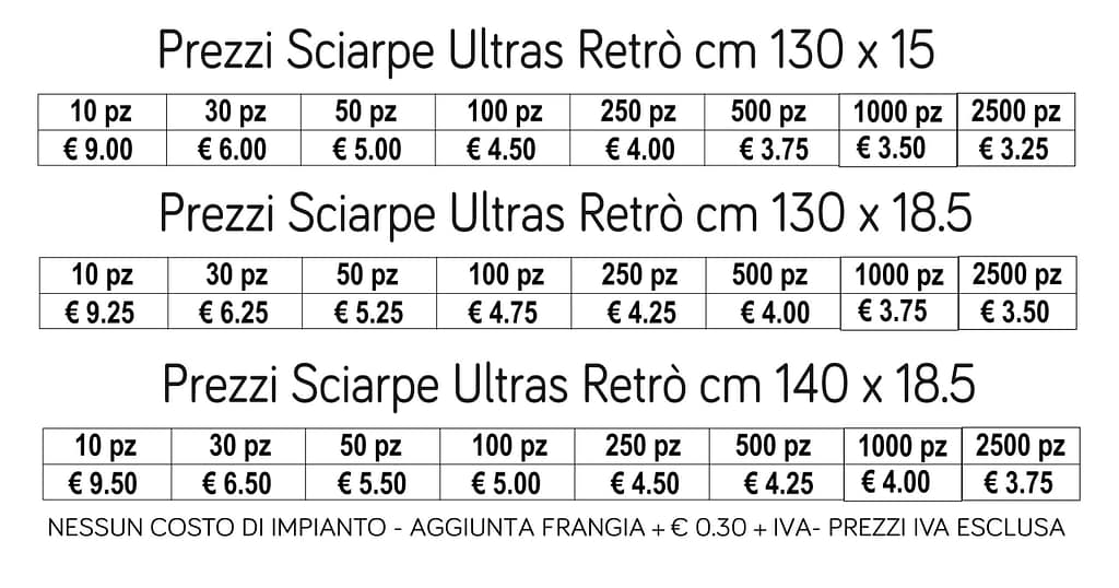 prezzi sciarpe ultras retro prezzi sciarpe ultras retro