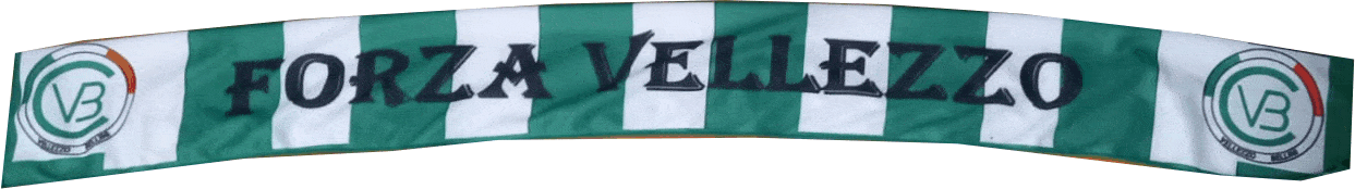 sciarpa economica personalizzata vellezzo calcio con colori bianco verde sciarpa economica personalizzata vellezzo calcio