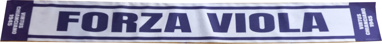 sciarpa economica personalizzata viola club chianciano con stampa sciarpa economica personalizzata viola club chianciano
