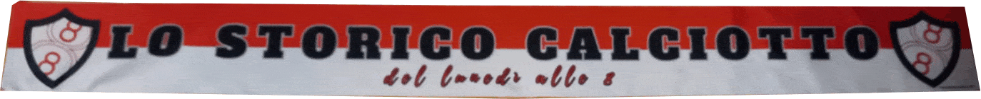 SCIARPE economiche personalizzate lo storico calciotto SCIARPE economiche personalizzate calciotto
