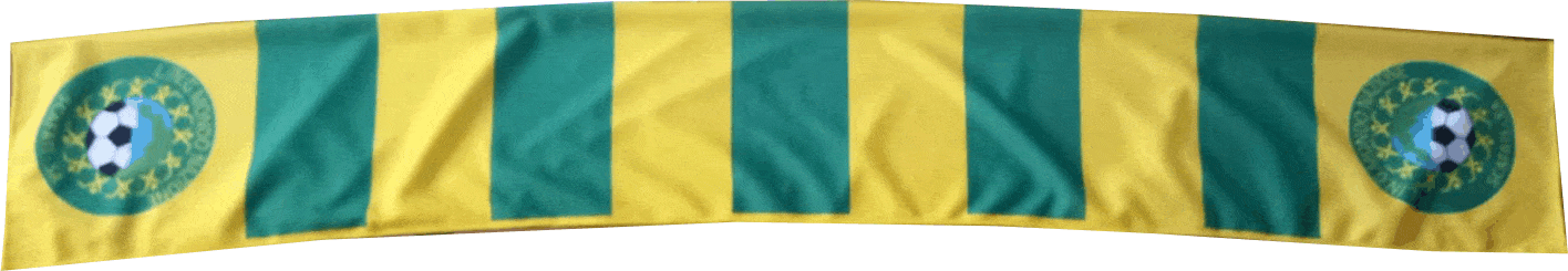 sciarpe raso personalizzate mondo nazione colore giallo verde sciarpe raso personalizzate mondo nazione