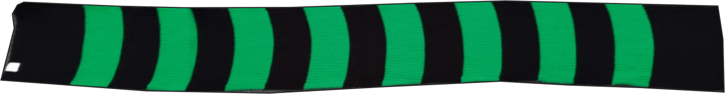 sciarpa maglia inglese nero verde