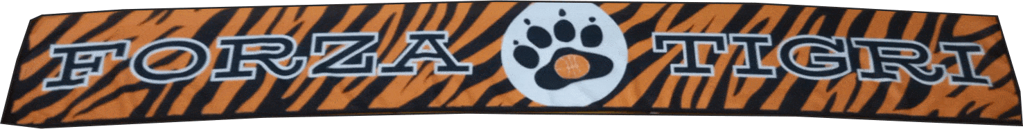 sciarpe raso personalizzate tigrotte volley sciarpe raso personalizzate tigrotte
