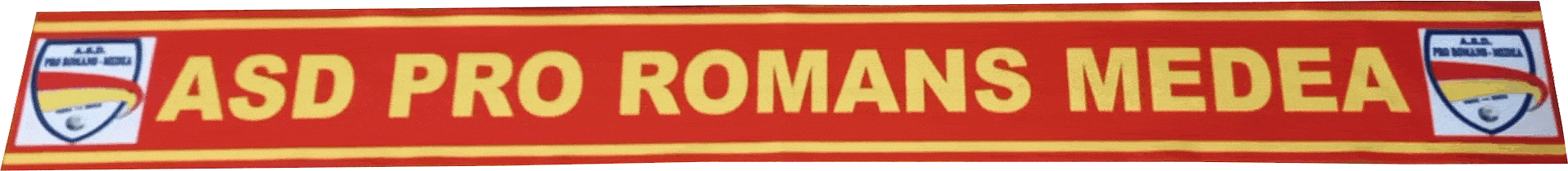 SCIARPE economiche personalizzate pro romans medea giallo rossa SCIARPE economiche personalizzate pro romans medea