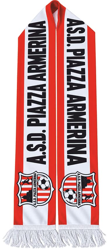 Sciarpa Economica Doppia Piazza Armerina Calcio Personalizzata Sciarpa Economica Doppia Piazza Armerina Calcio