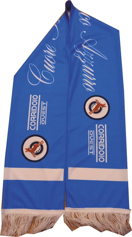 Sciarpa Ultras Corridoio Ovest Personalizzata Sciarpa Ultras Corridoio Ovest