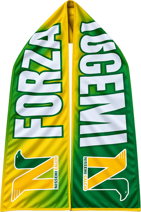 Sciarpa Niscemi Calcio Personalizzata Sciarpa Niscemi Calcio