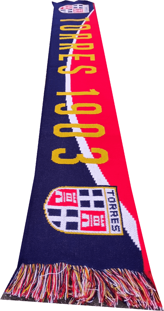 SCIARPE jacquard personalizzate torres Sassari con frangia SCIARPE jacquard personalizzate torres con frangia