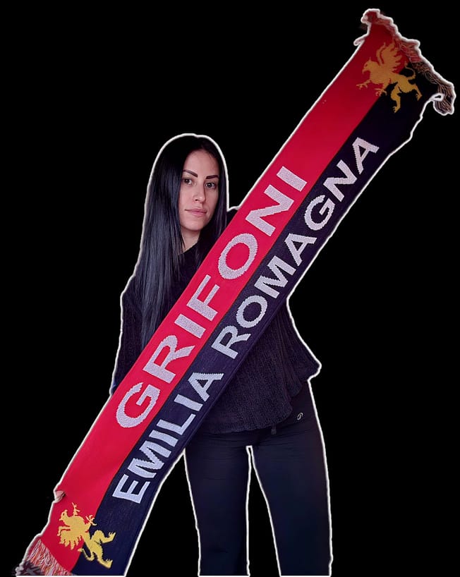 sciarpa Ultras Personalizzata Grifoni Emilia Romagna sciarpa Ultras Personalizzata Grifoni
