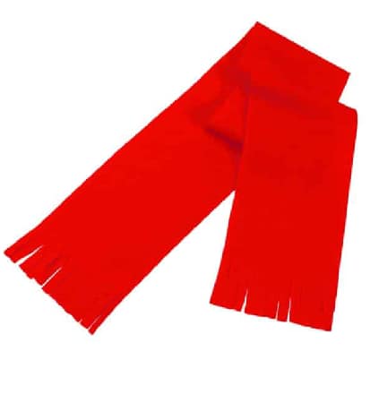 sciarpa da bambino personalizzata rossa sciarpa da bambino rossa
