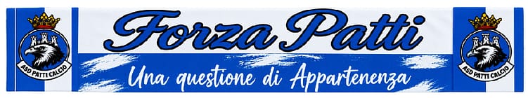 Sciarpa Pubblicitaria Singola Patti Calcio Personalizzata Sciarpa Pubblicitaria Singola Patti Calcio