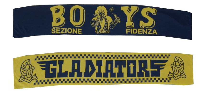 sciarpa boys fidenza parma sciarpa boys fidenza parma