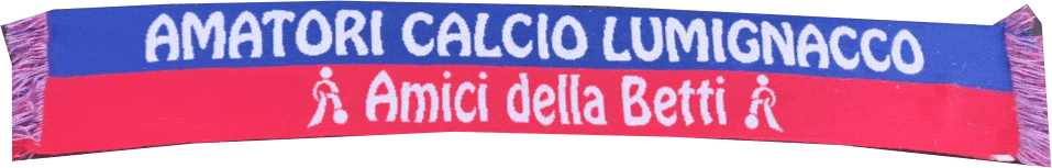 SCIARPE jacquard personalizzate rossoblù lumignacco SCIARPE jacquard personalizzate lumignacco