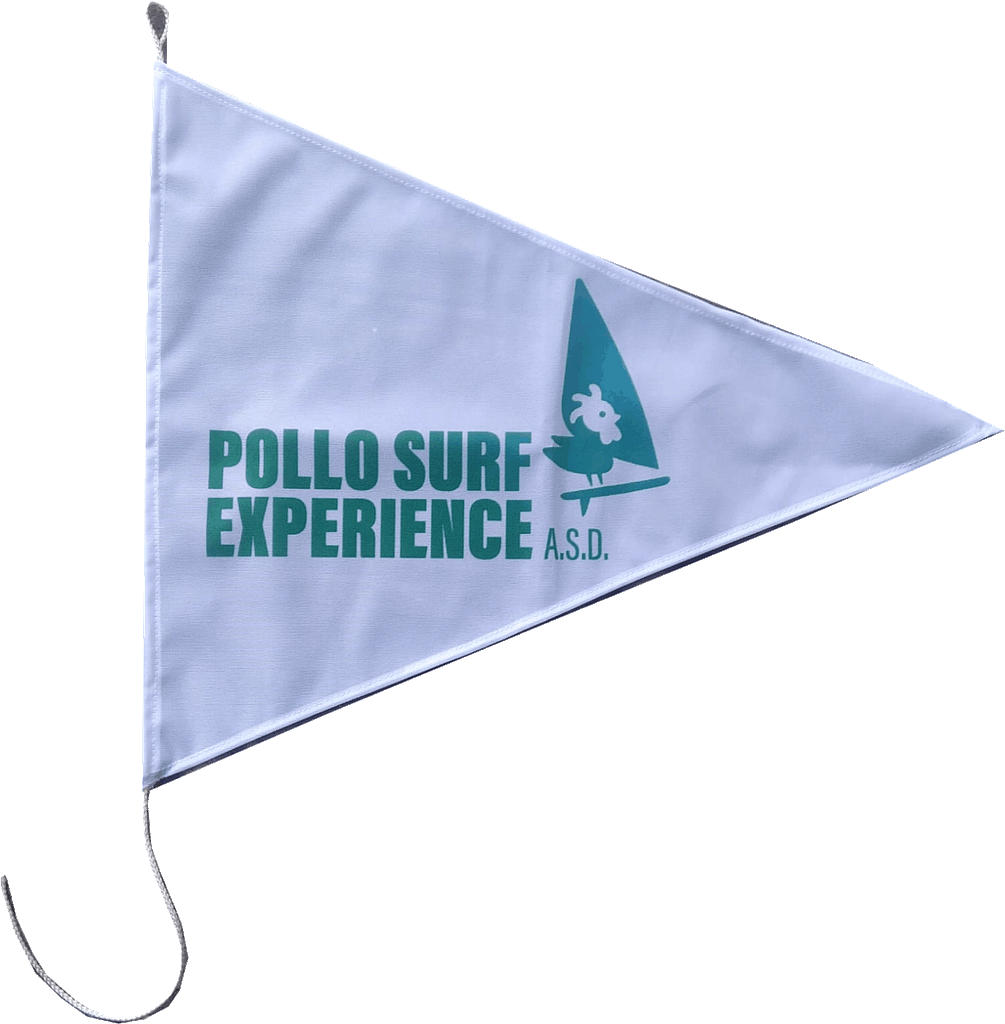 3 Bandiere Personalizzate Per Barche - Set Completo Con Design A Triangolo 30x45 Cm - Foto 2