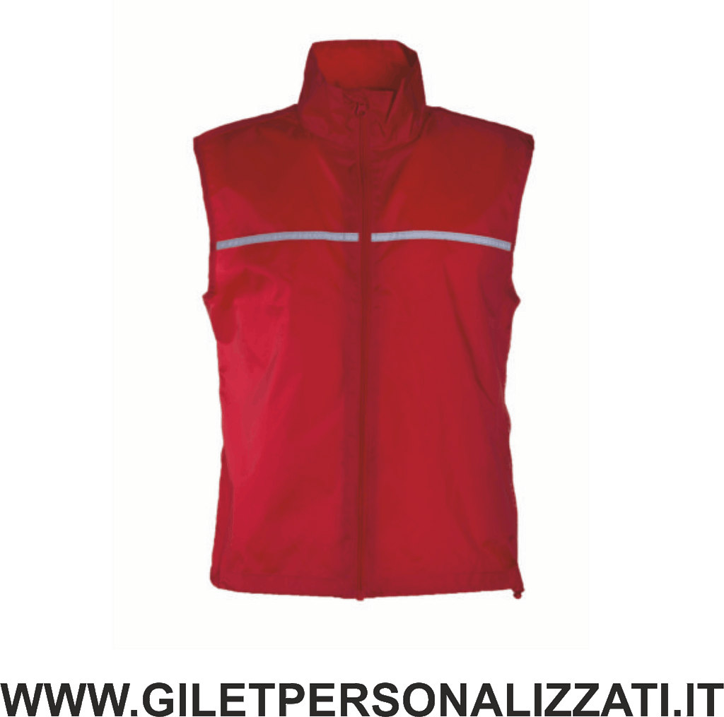 gilet smanicato rosso gilet smanicato rosso