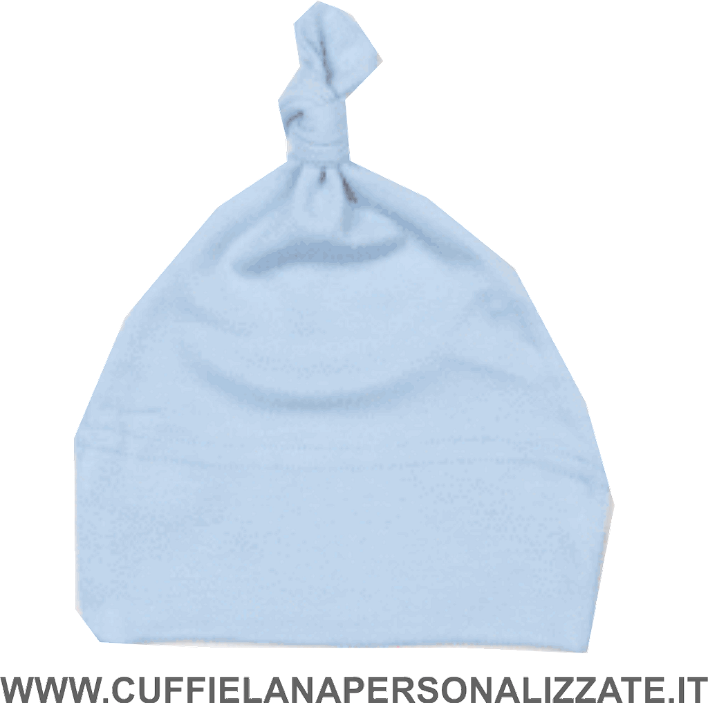 berrettI cotone organico in colore celeste berrettI cotone organico celeste