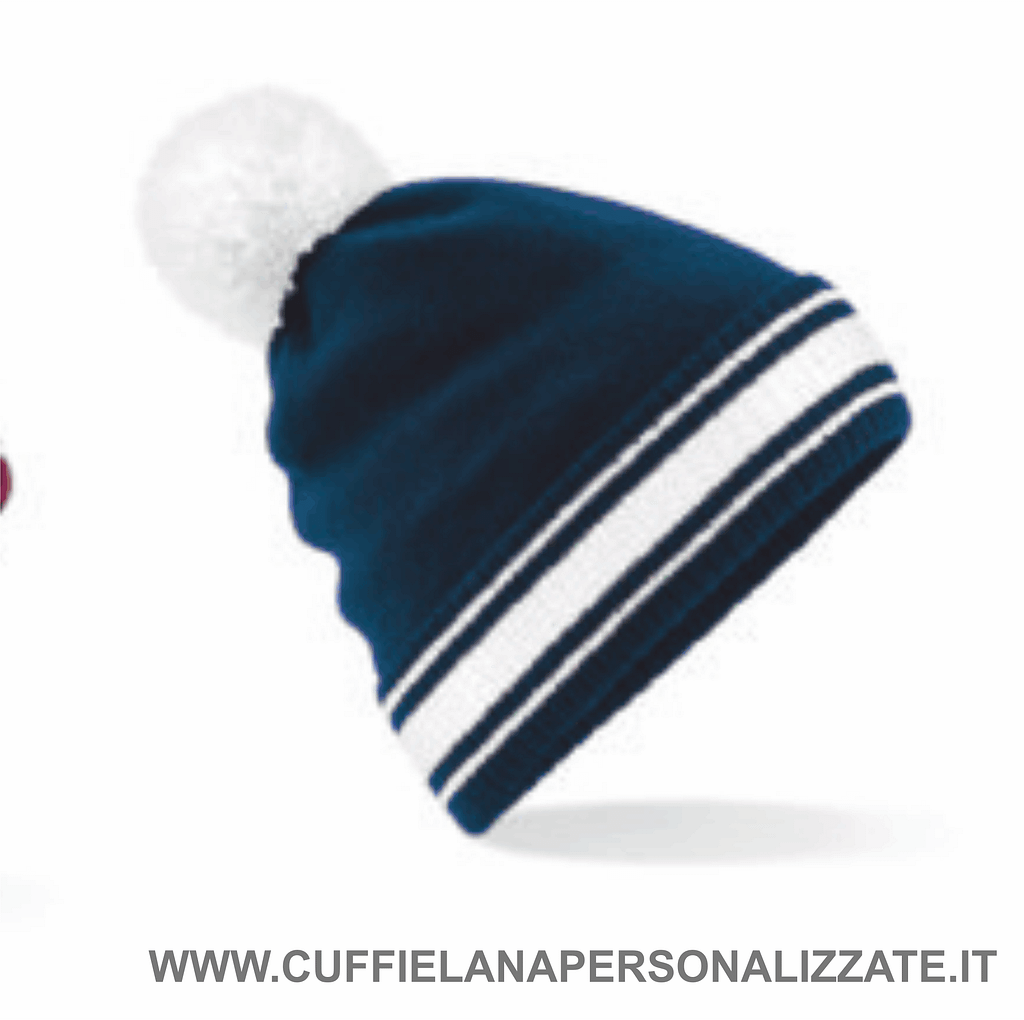berretto stadio blu navy e bianco berretto stadio blu navy e bianco