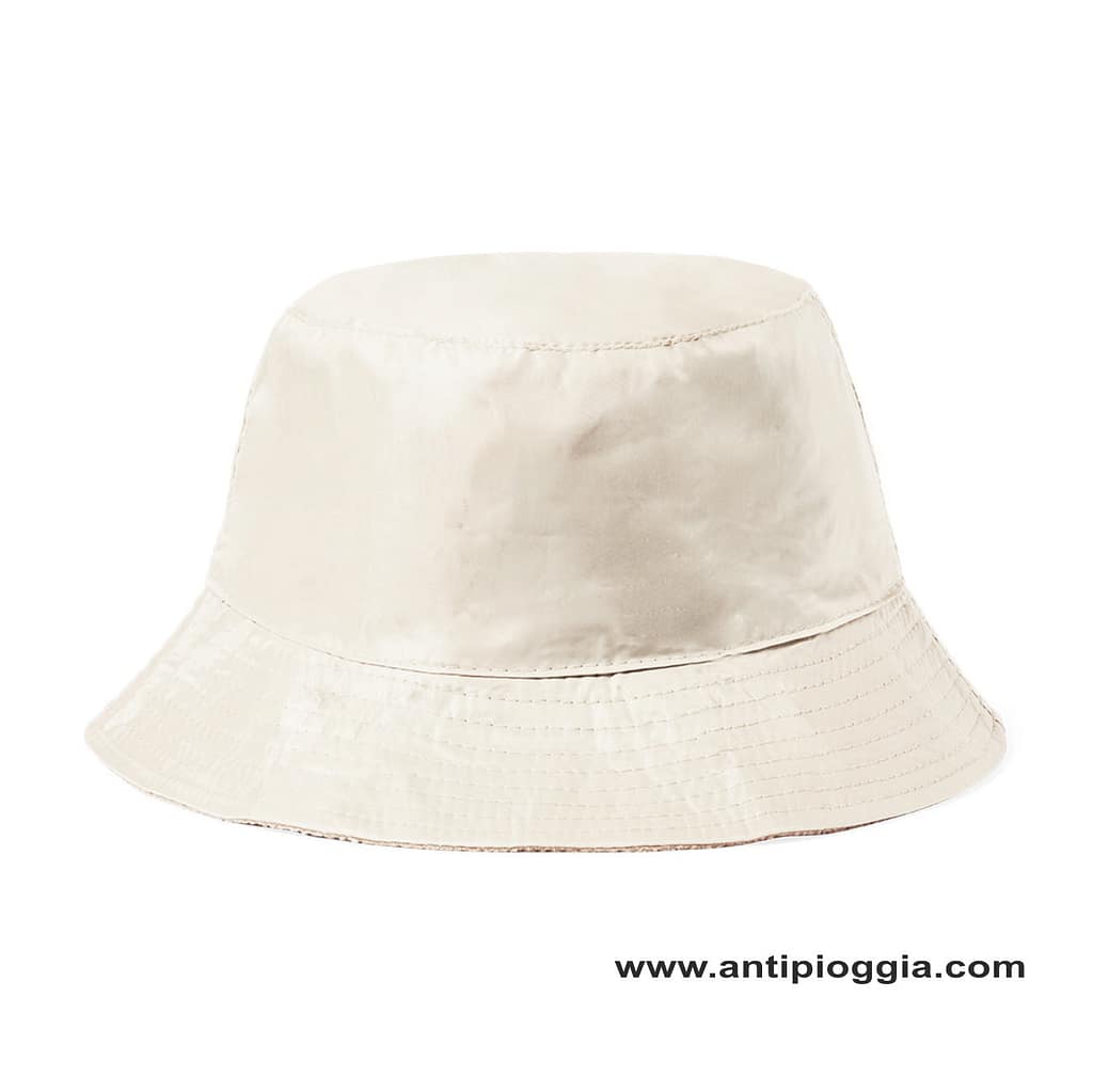 cappello antipioggia di colore bianco cappello antipioggia bianco