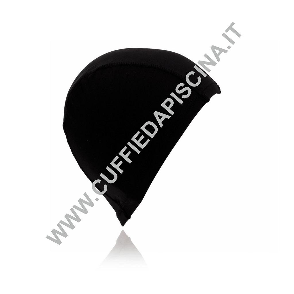 cuffia da piscina in spandex nera cuffia da piscina in spandex nera