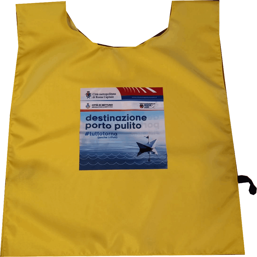 pettorina per ambientalisti Nettuno pettorina per ambientalisti Nettuno