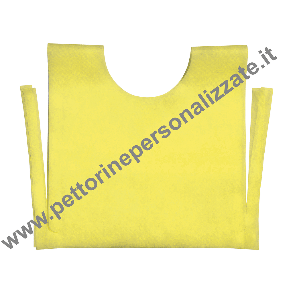 pettorina gialla pettorina gialla