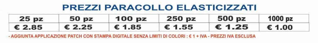 prezzi paracollo elasticizzati prezzi paracollo elasticizzati