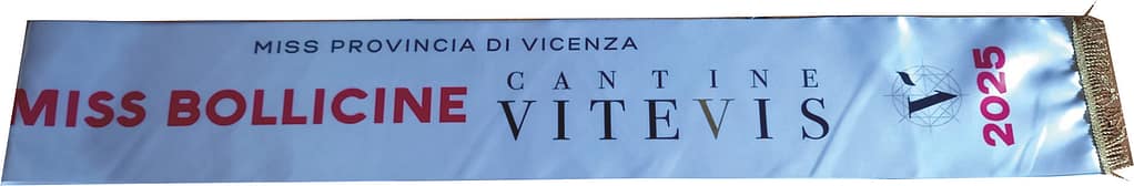 Fascia da Miss Bollicine personalizzata Fascia da Miss Bollicine