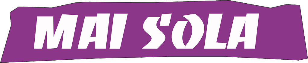 striscione mai sola striscione mai sola