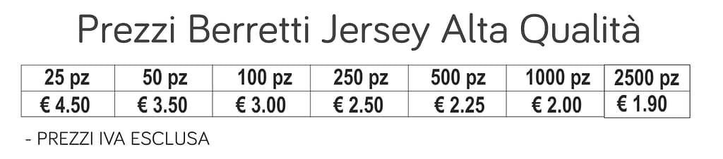 prezzi berretti jersey alta qualità prezzi berretti jersey alta qualità