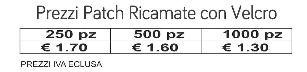 prezzi patch ricamate con velcro prezzi patch ricamate con velcro