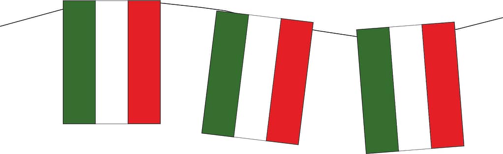 bandierine italiane da appendere in carta personalizzate bandierine italiane da appendere in carta