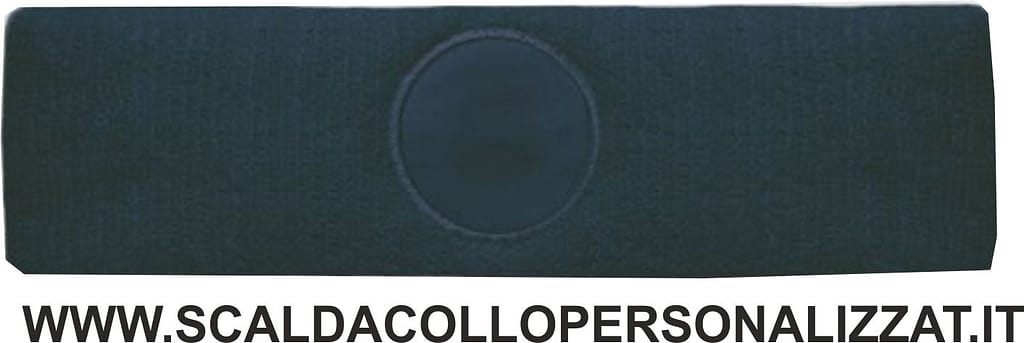 Fascia tergisudore nella colorazione blu navy Fascia tergisudore nella colorazione blu navy