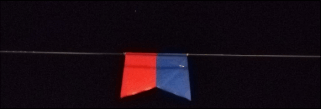 festone a coda di rondine rosso blu festone a coda di rondine rosso blu