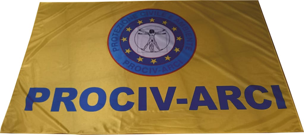 bandiera Protezione Civile Liguria personalizzata bandiera Protezione Civile Liguria