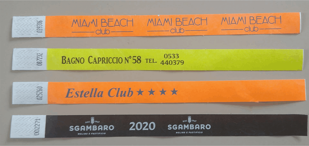 braccialetti piscina personalizzati braccialetti piscina personalizzati