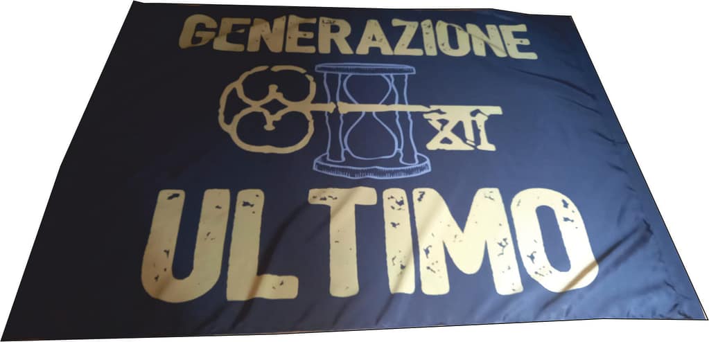 Stendardo Ignifugo Generazione Ultimo personalizzato Stendardo Ignifugo Generazione Ultimo