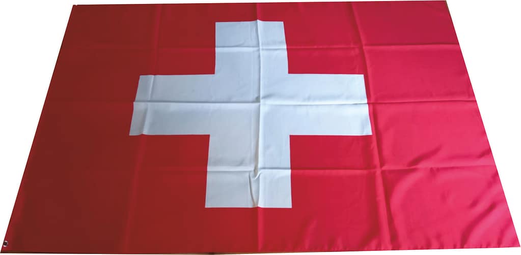 bandiera svizzera personalizzata con stampa digitale bandiera svizzera personalizzata